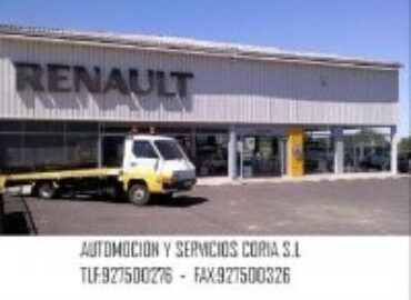 AUTOMOCIÓN Y SERVICIOS CORIA – RENAULT S.L